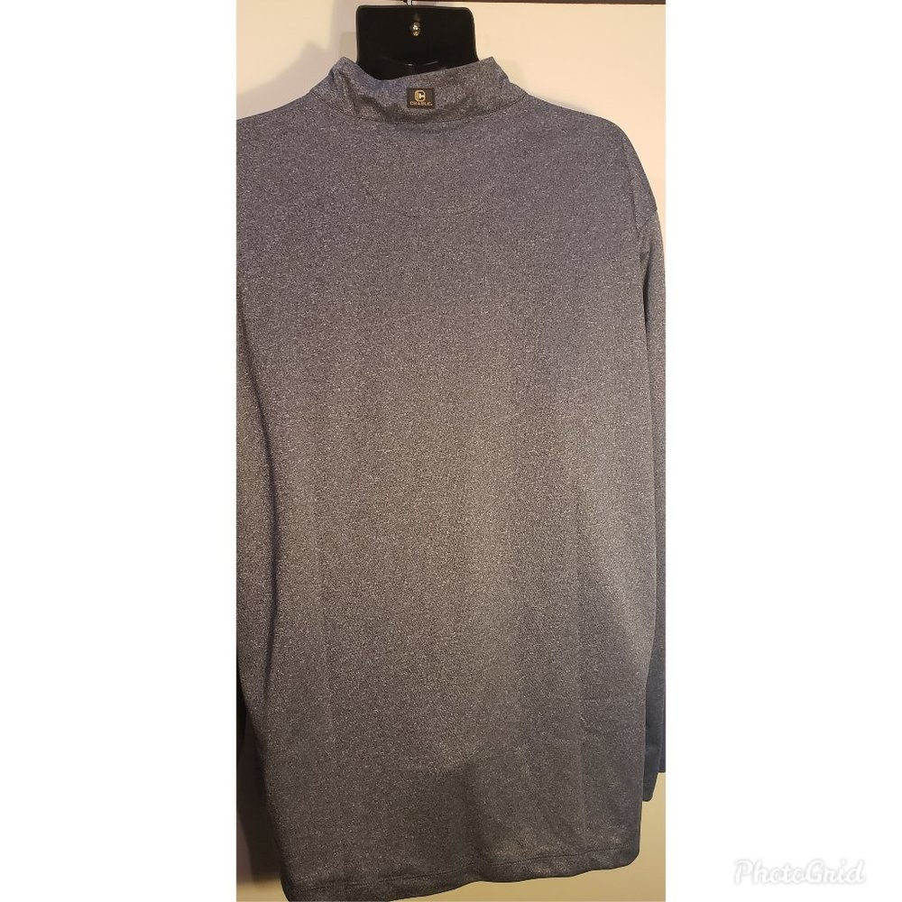 VIRGINIA CAVALIERS MOCK NECK ZIP SHIRT - Picture 2 of 3